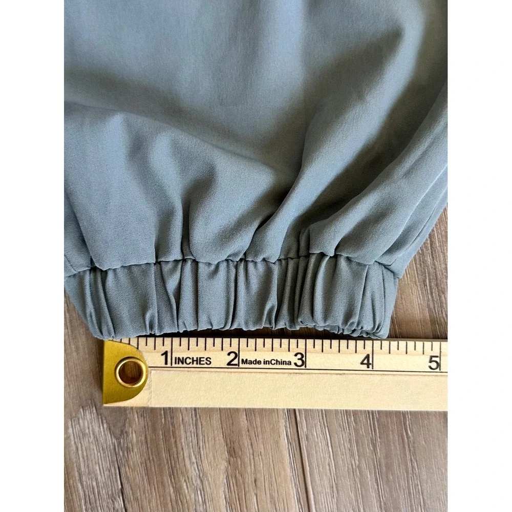 ASOS 4505 WMS Medium Sage Green Utility Joggers Zip Pockets Blokecore Streetwear